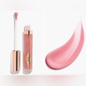 Charlotte Tibury Collagen Lip gloss in iconic color pillow talk,NWT